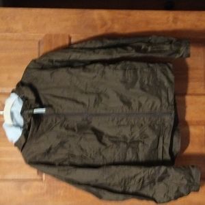 Columbia women's size M waterproof packable hooded coat